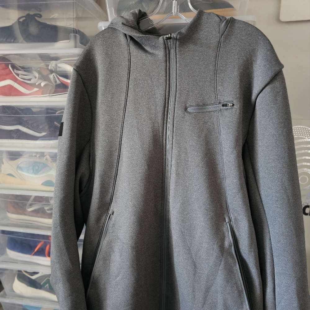 Nike Dri-FIT Gray Tech Fleece Kd Jacket
